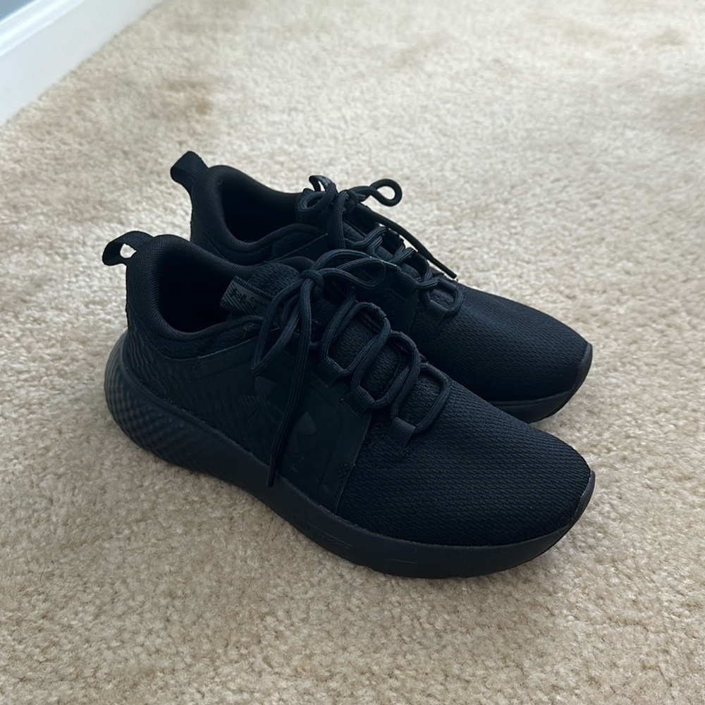 All Black Under Armour Sneakers